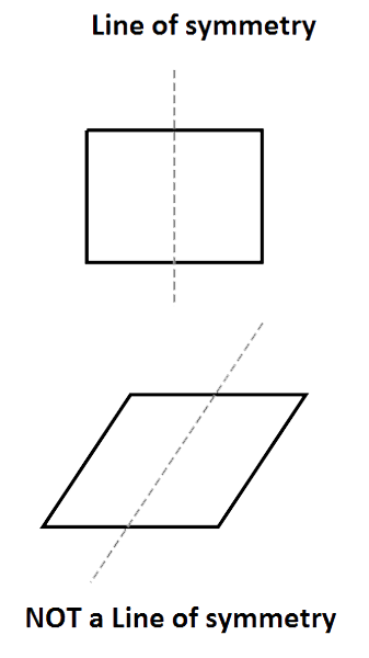 line of symmetry def