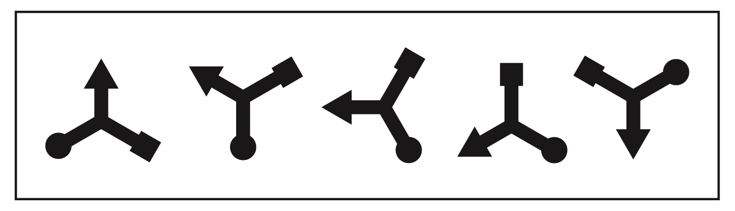 Rotation is when a shape is rotated