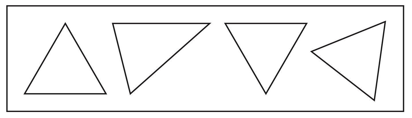 The sides of a shape could be important