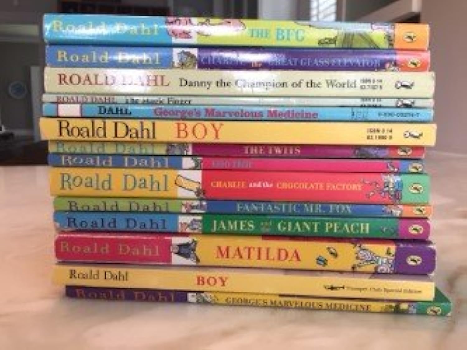 Roald Dahl Phizz-Whizzing Collection (15 Books, Slipcase)