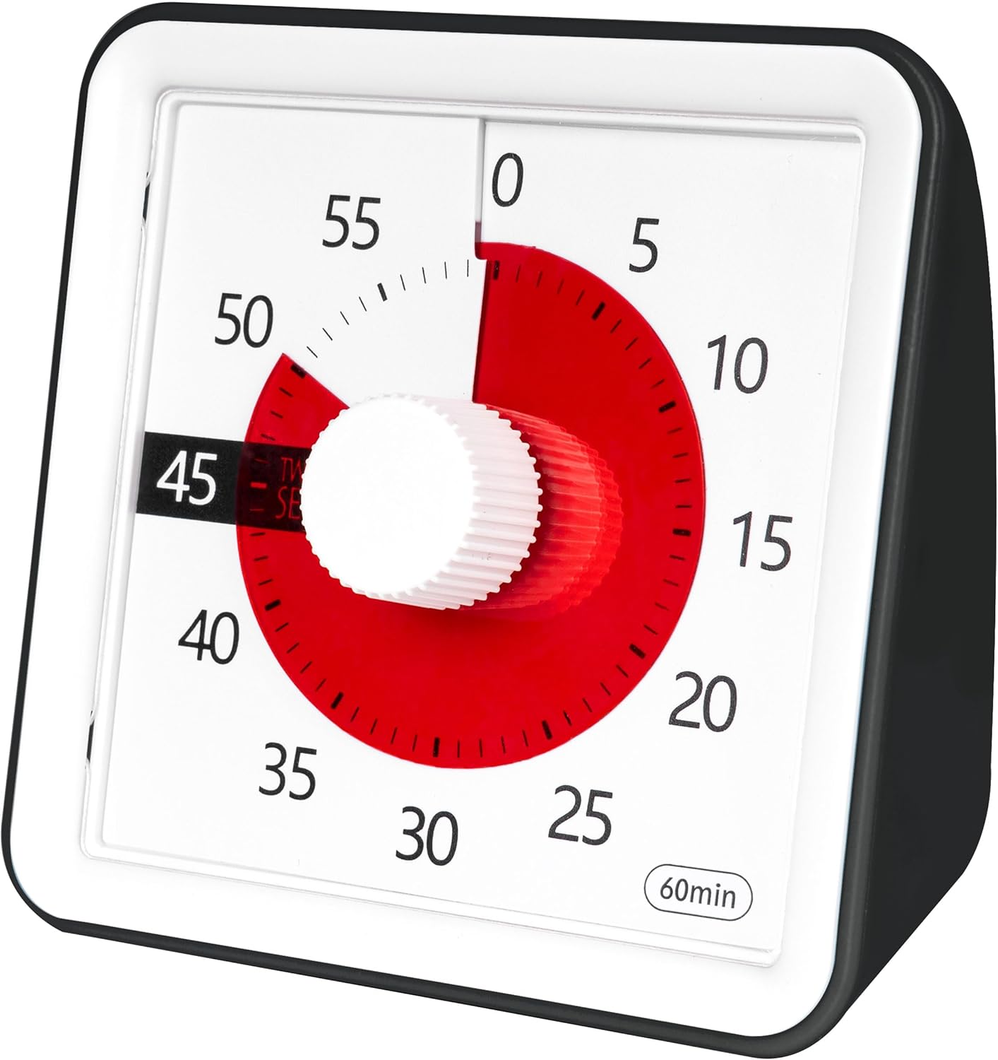 TWENTY5 SEVEN 60-Minute Visual Timer (Silent Mode)